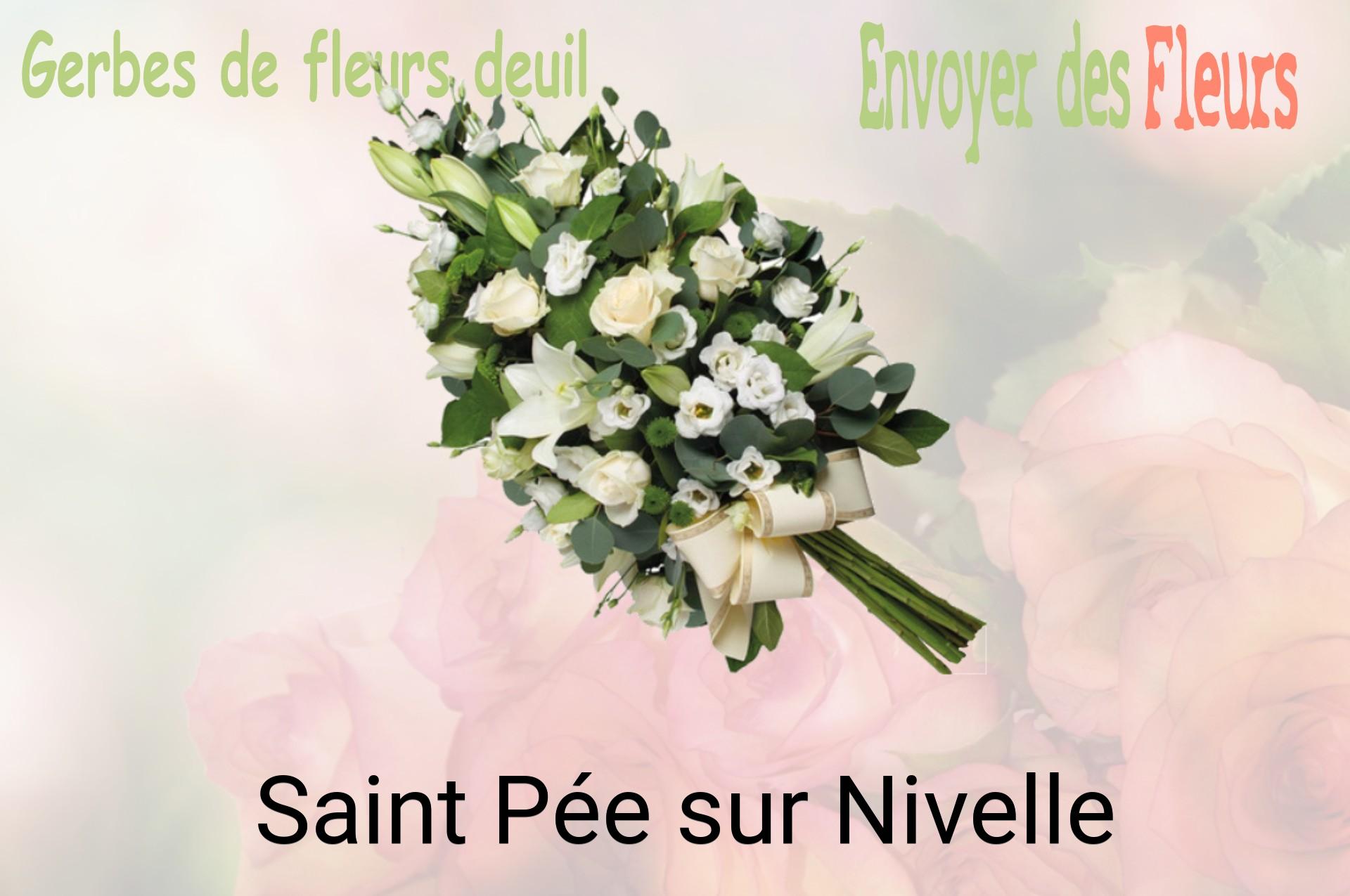 Gerbe de fleurs de deuil livrée à Saint-Pée-sur-Nivelle